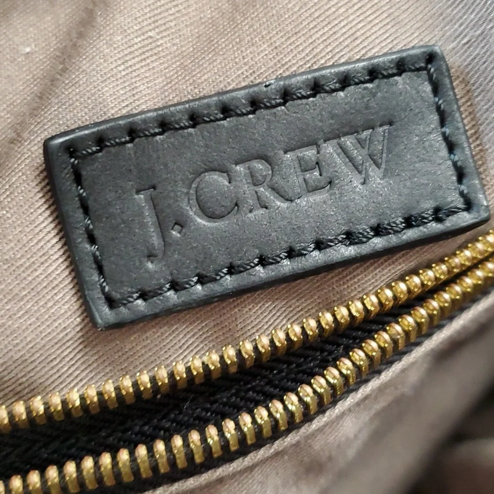 J. Crew Leopard Print Tote Bag - Picture 6 of 11